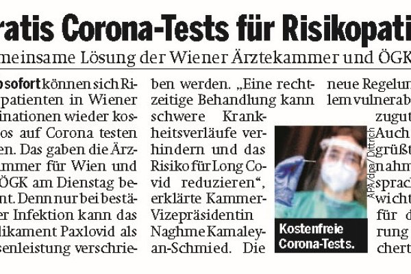 Zeitungsausschnitt.